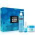 Neutrogena Hydro Boost Gift Set Pacco regalo gel viso idratante Hydro Boost Water Gel 50 ml + siero viso Hydro Boost siero concentrato all'acido ialuronico 15 ml + gel detergente viso Hydro Boost Water Gel detergente 200 ml