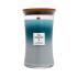 WoodWick Trilogy Icy Woodland Candela profumata 610 g