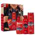 Old Spice Nightpanther Pacco regalo deostick 50 ml + deodorante 150 ml + gel doccia 400 ml + domino di carta