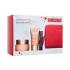 Clarins Extra-Firming Collection Pacco regalo crema viso da giorno Extra-Firming Jour 50 ml + crema notte per viso Extra-Firming Nuit 15 ml + mascara Wonder Perfect Mascara 4D 3 ml 01 Perfect Black + siero viso Double Serum 0,9 ml + borsa cosmetica rossa