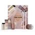 Makeup Revolution London Pink Glow Gift Set Pacco regalo pallette di ombretti Mini Reloaded Palette 4,2 g + lucidalabbra Shimmer Bomb 4,5 ml Glimmer Nude + gitter Viva Loose Body Glitter 3 g Partaay Gold + balsamo multifunzionale per guance, occhi e labbra Balm Glow 8,2 g Natural Nude + pennello cos