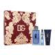 Dolce&Gabbana K Pacco regalo eau de parfum 100 ml + gel doccia 50 ml + olio per la barba 25 ml