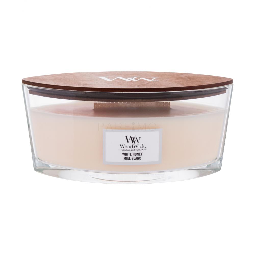 WoodWick White Honey Candela profumata 453,6 g