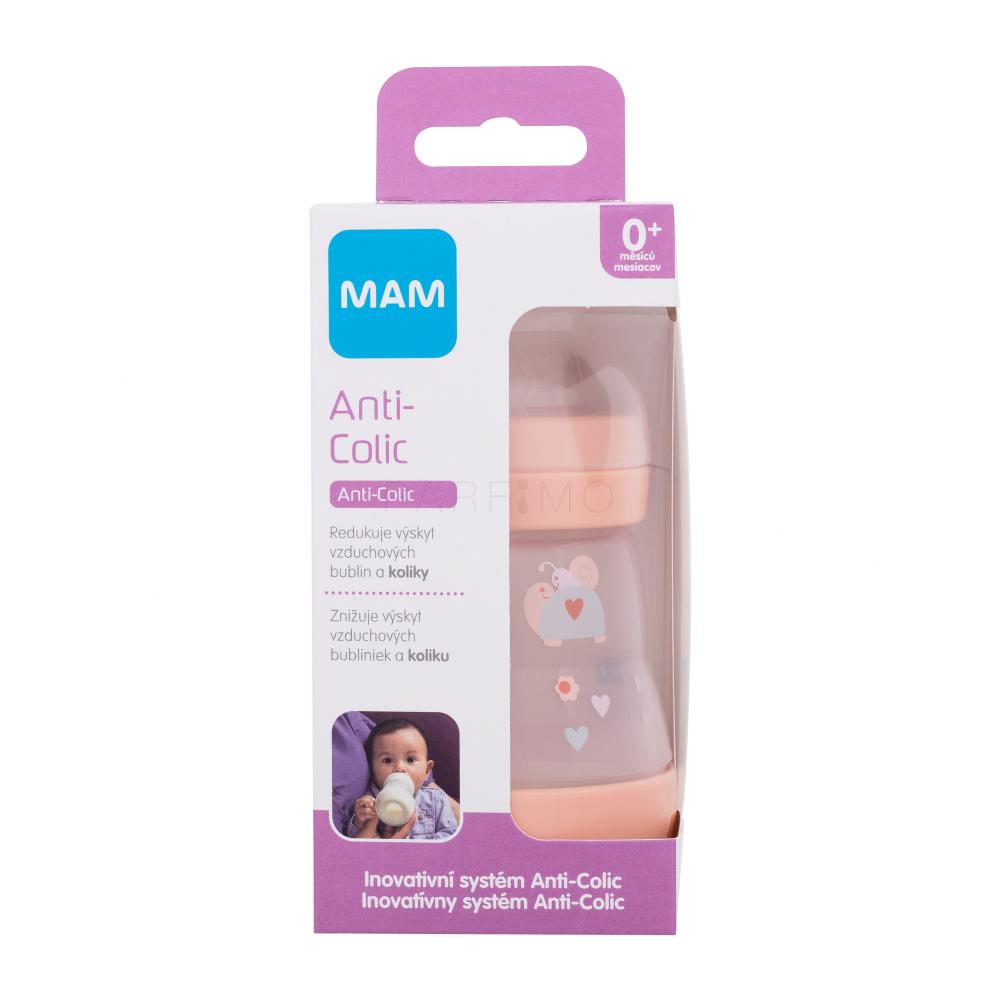 MAM biberón Easy Start Anti Colic Rosa 160 ml