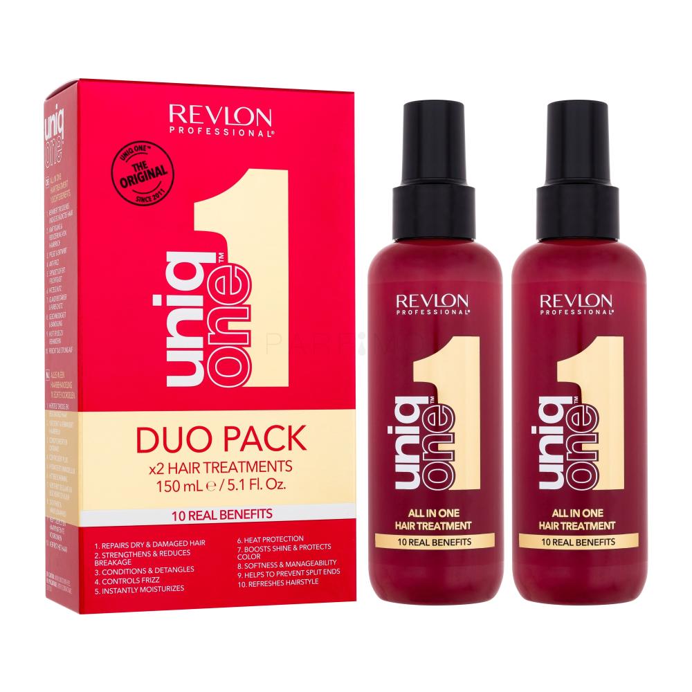 Duo Hair Professional i Pack One donna per Uniq capelli Set One curativo In All Revlon Spray Treatment