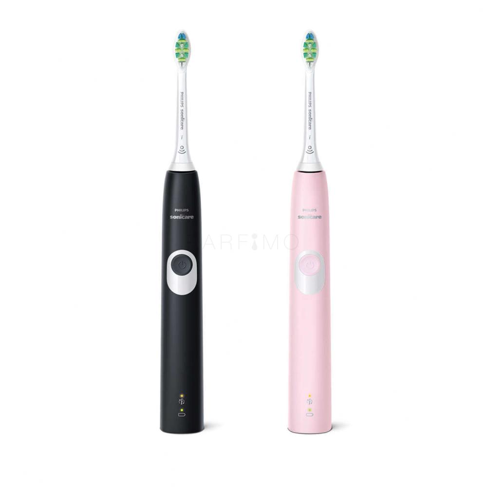 Philips Sonicare 4300 Protective Clean HX6830/40 Pacco regalo spazzolino  sonico Sonicare 4300 Protective Clean Black 1 ks + spazzolino sonico  Sonicare 4300 Protective Clean Pink 1 pz