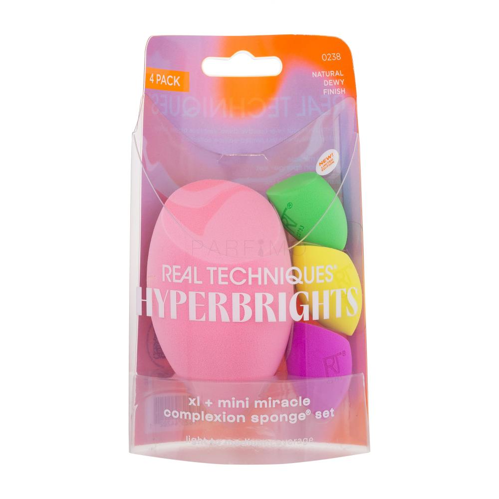 Real Techniques Hyperbrights Miracle Complexion Sponge Applicatore donna  Set