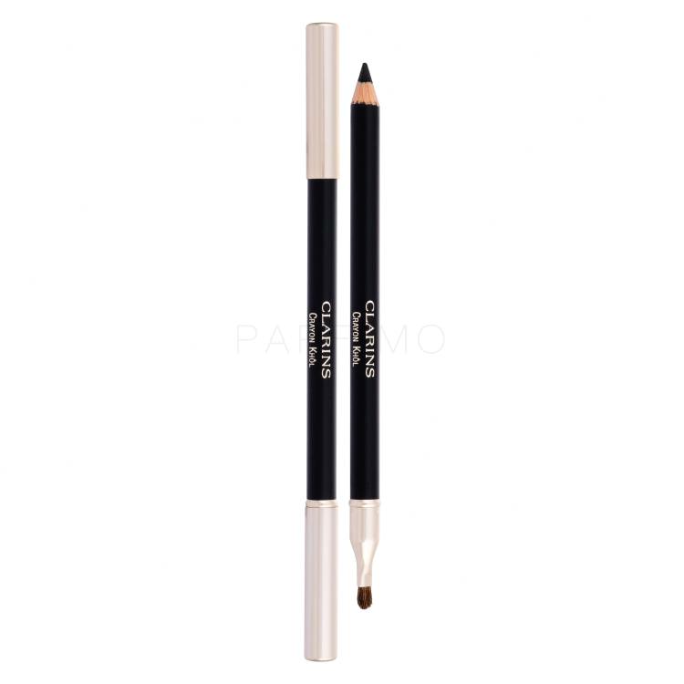 Clarins Long-Lasting Eye Pencil Matita occhi donna 1,05 g Tonalità 01 Carbon Black