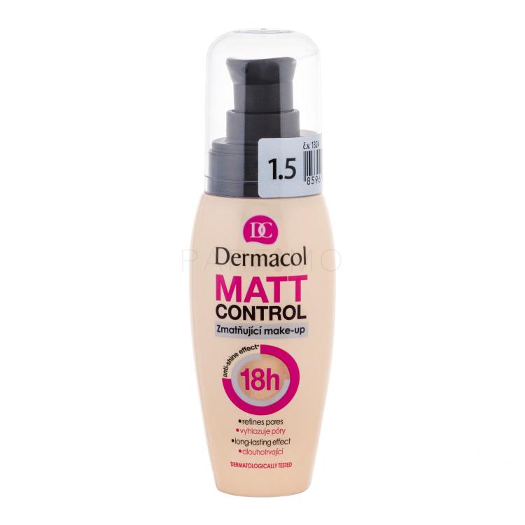 Dermacol Matt Control Fondotinta donna 30 ml Tonalità 1.5