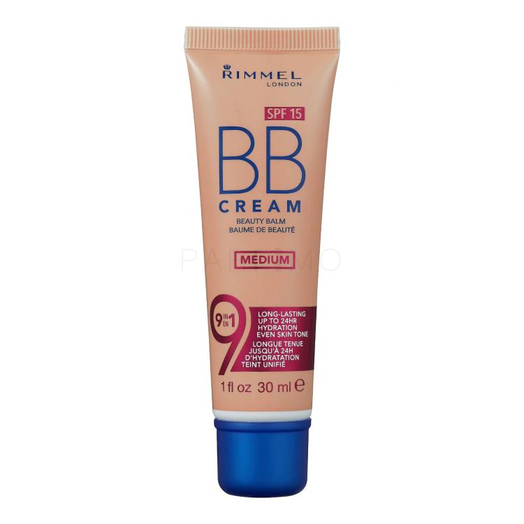 Rimmel London BB Cream 9in1 SPF15 BB cream donna 30 ml Tonalità Medium