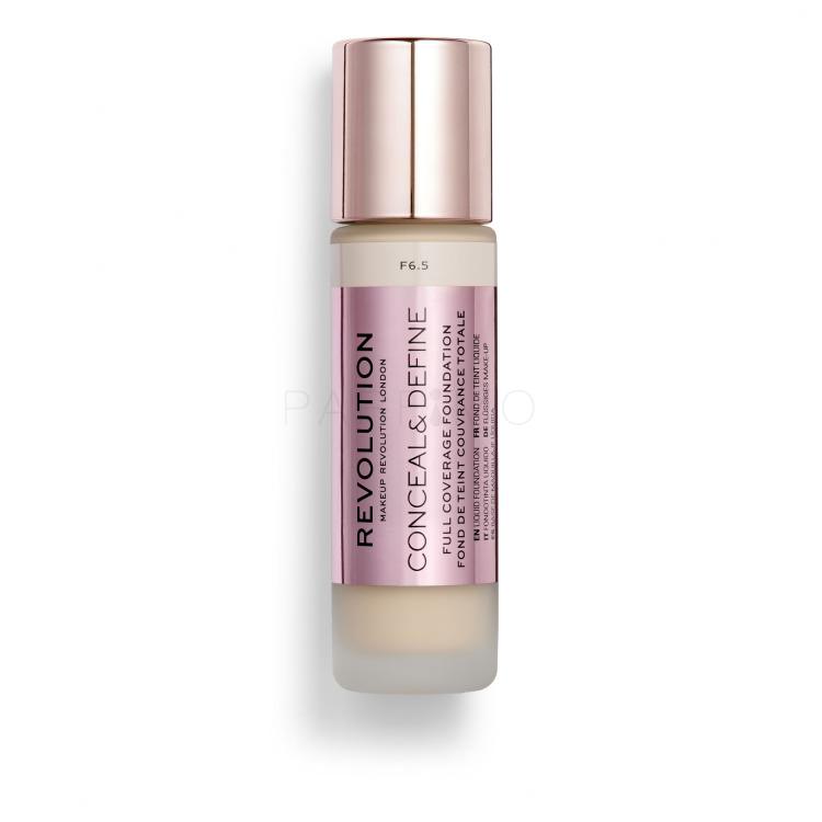 Makeup Revolution London Conceal &amp; Define Fondotinta donna 23 ml Tonalità F6,5