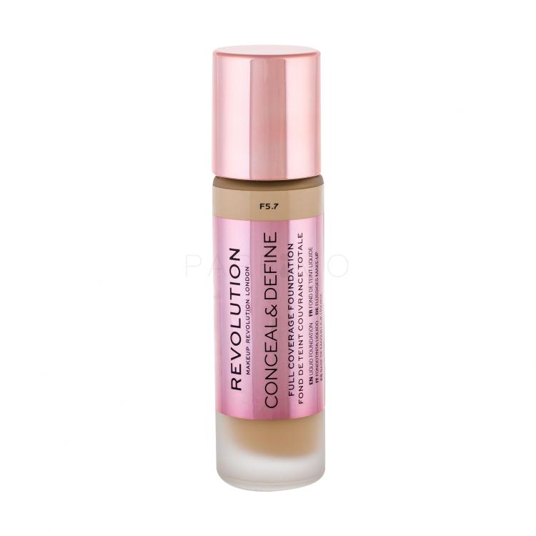 Makeup Revolution London Conceal &amp; Define Fondotinta donna 23 ml Tonalità F5,7