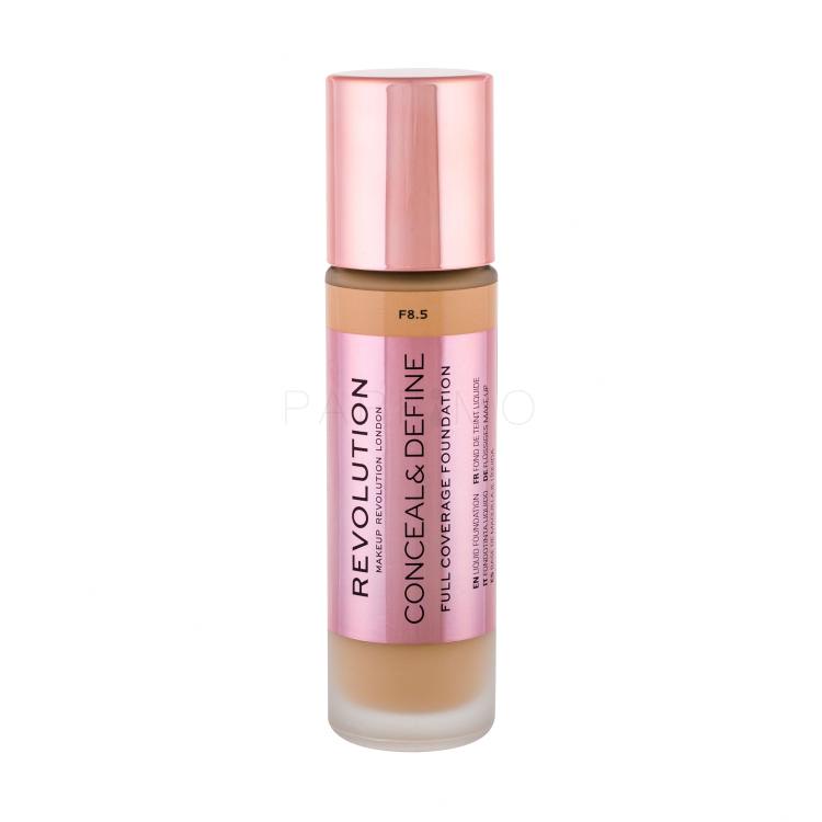 Makeup Revolution London Conceal &amp; Define Fondotinta donna 23 ml Tonalità F8,5