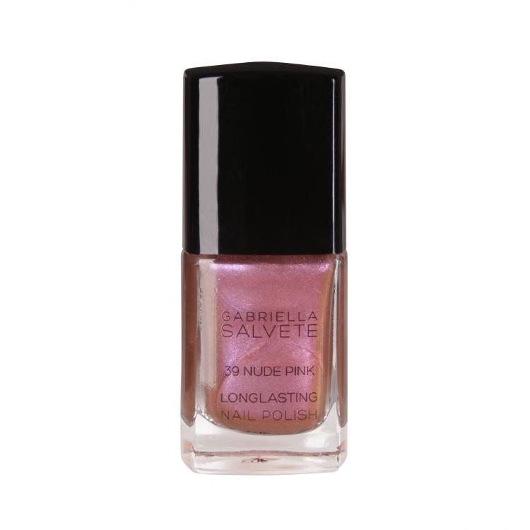 Gabriella Salvete Longlasting Enamel Smalto per le unghie donna 11 ml Tonalità 39 Nude Pink