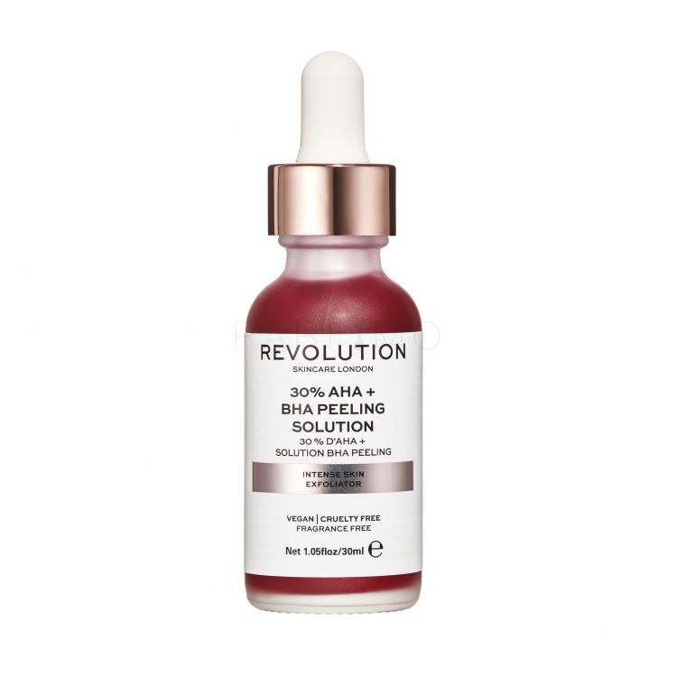 Revolution Skincare Skincare 30% AHA + BHA Peeling Solution Peeling viso donna 30 ml