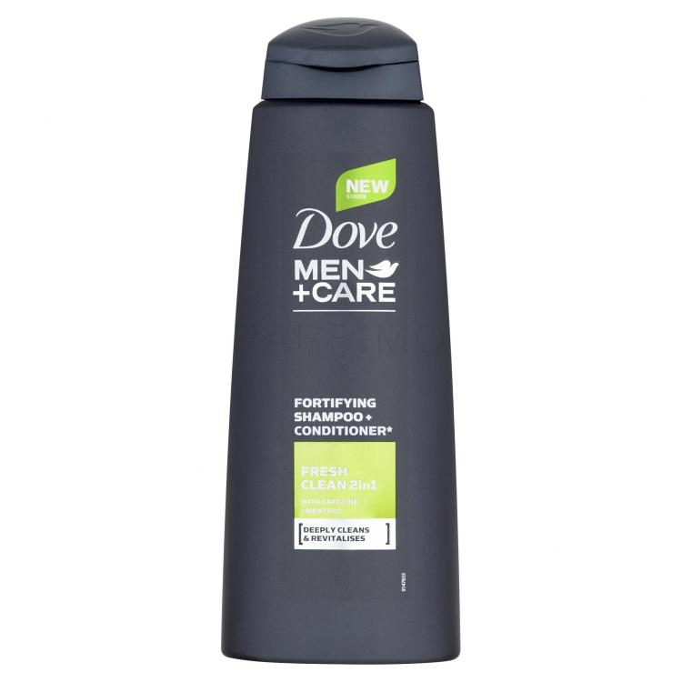 Dove Men + Care Fresh Clean 2in1 Shampoo uomo 400 ml