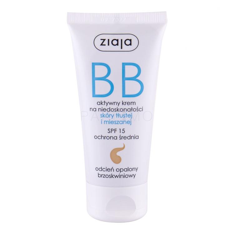 Ziaja BB Cream Oily and Mixed Skin SPF15 BB cream donna 50 ml Tonalità Dark