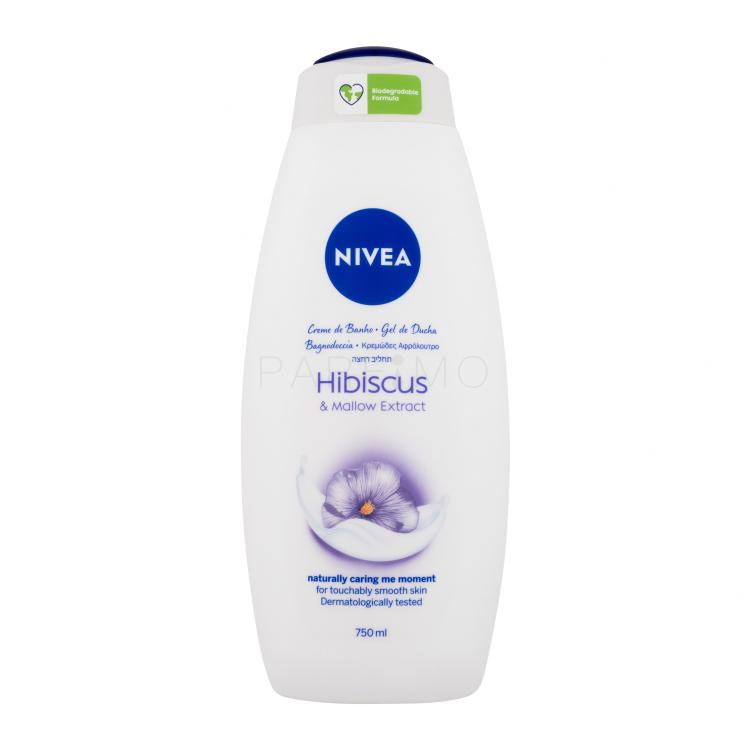 Nivea Hibiscus &amp; Mallow Extract Doccia gel donna 750 ml