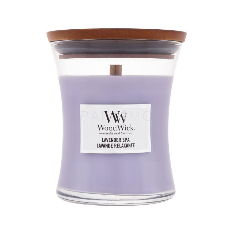 WoodWick Lavender Spa Candela profumata 275 g