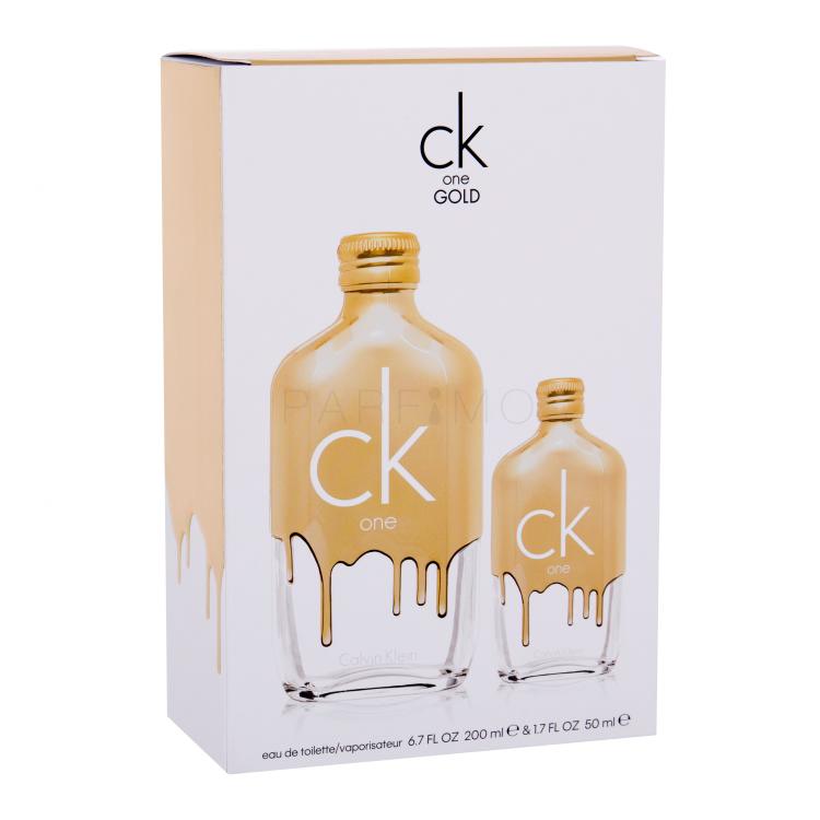 Calvin Klein CK One Gold Pacco regalo eau de toilette 200 ml + eau de toilette 50 ml