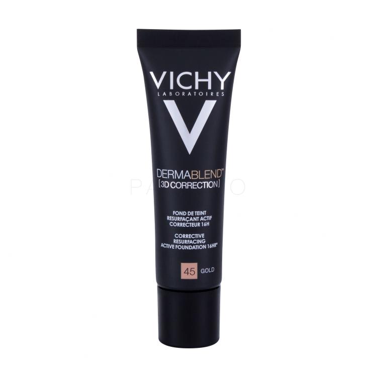 Vichy Dermablend™ 3D Antiwrinkle &amp; Firming Day Cream SPF25 Fondotinta donna 30 ml Tonalità 45 Gold