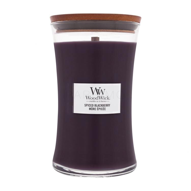 WoodWick Spiced Blackberry Candela profumata 609,5 g