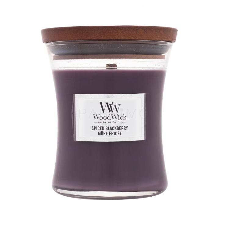 WoodWick Spiced Blackberry Candela profumata 275 g