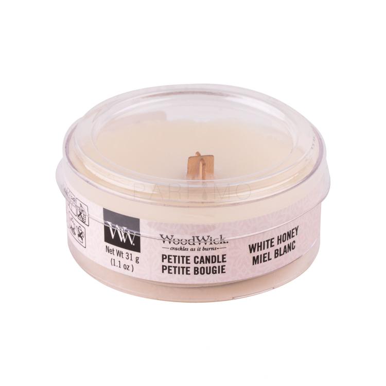 WoodWick White Honey Candela profumata 31 g