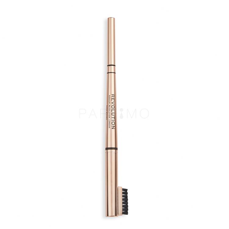 Makeup Revolution London Balayage Brow Matita sopracciglia donna 0,38 g Tonalità Dark Brown