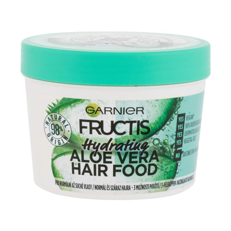 Garnier Fructis Hair Food Aloe Vera Hydrating Mask Maschera per capelli donna 390 ml