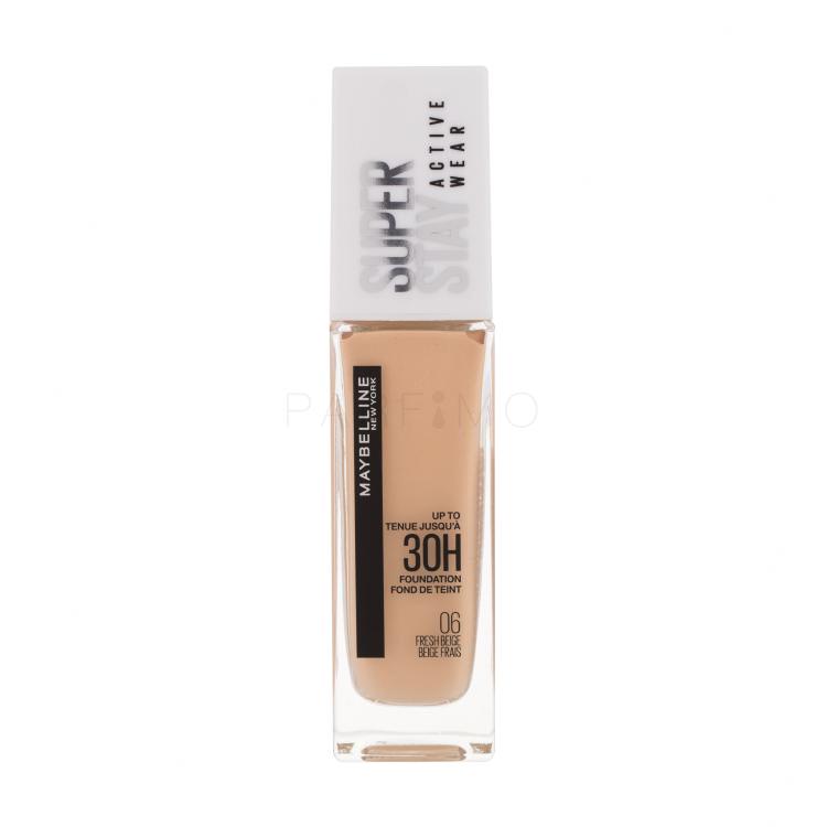 Maybelline Superstay Active Wear 30H Fondotinta donna 30 ml Tonalità 06 Fresh Beige