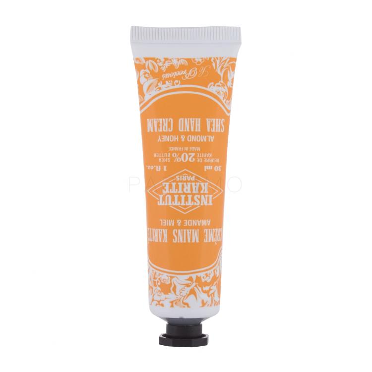 Institut Karité Shea Hand Cream Almond &amp; Honey Crema per le mani donna 30 ml