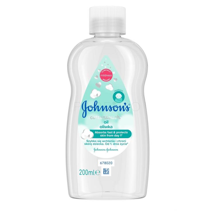 Johnson´s CottonTouch Hair &amp; Scalp Oil Olio per capelli bambino 200 ml