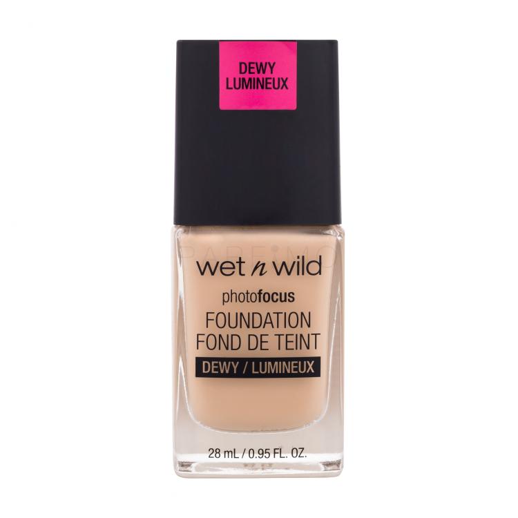 Wet n Wild Photo Focus Dewy Fondotinta donna 28 ml Tonalità Soft Beige