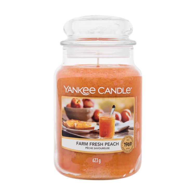 Yankee Candle Farm Fresh Peach Candela profumata 623 g