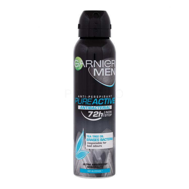 Garnier Men Pure Active 72h Antitraspirante uomo 150 ml