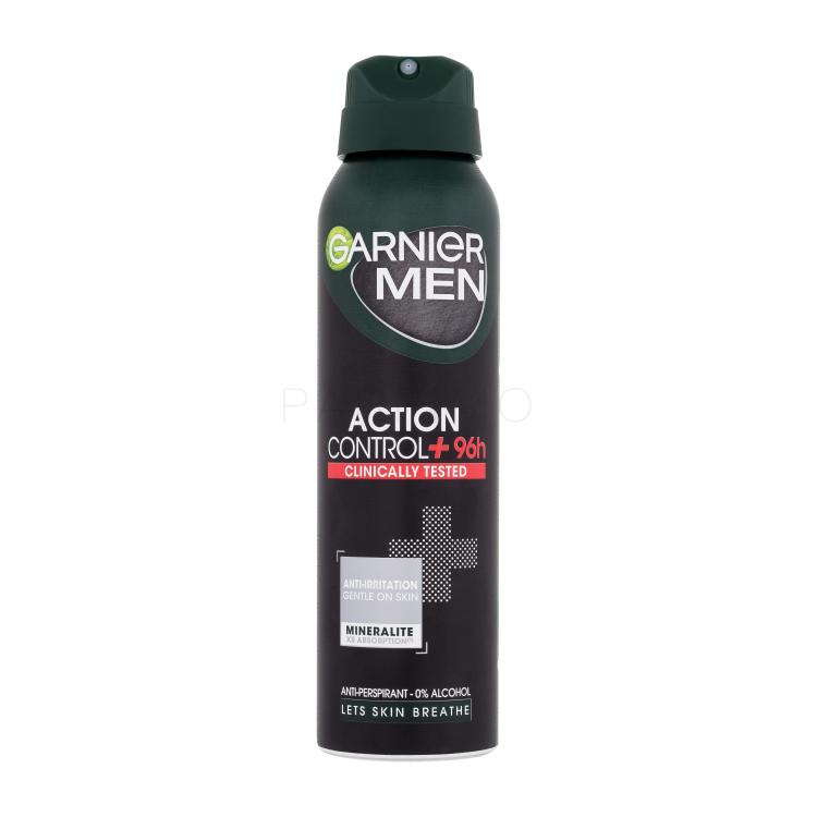 Garnier Men Action Control+ 96h Antitraspirante uomo 150 ml