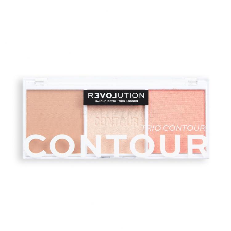 Revolution Relove Colour Play Contour Trio Contouring palette donna 6 g Tonalità Sugar