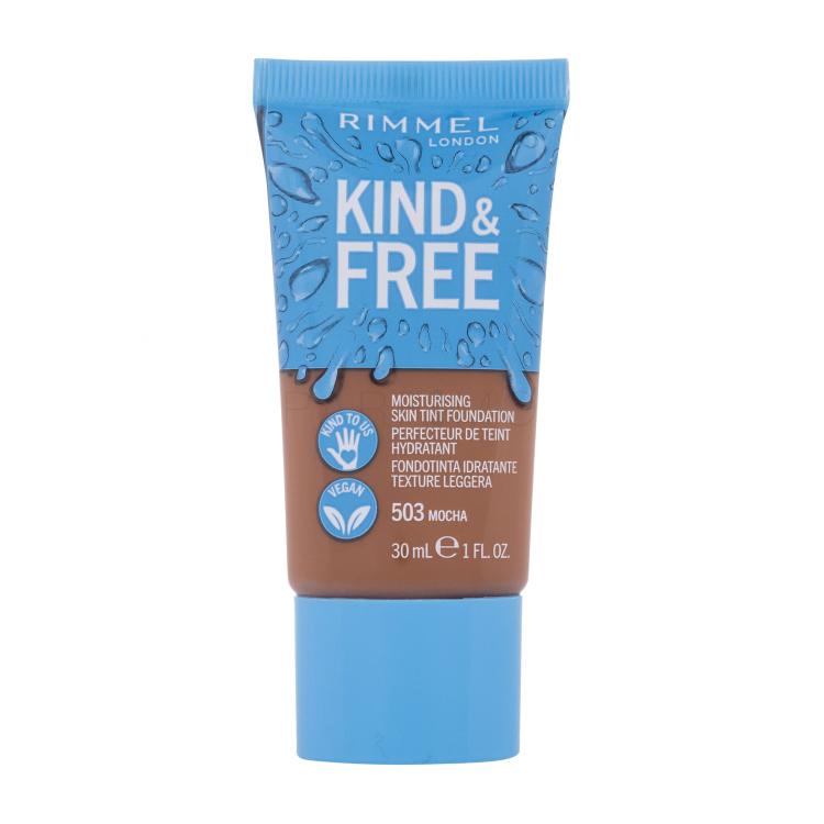 Rimmel London Kind &amp; Free Skin Tint Foundation Fondotinta donna 30 ml Tonalità 503 Mocha