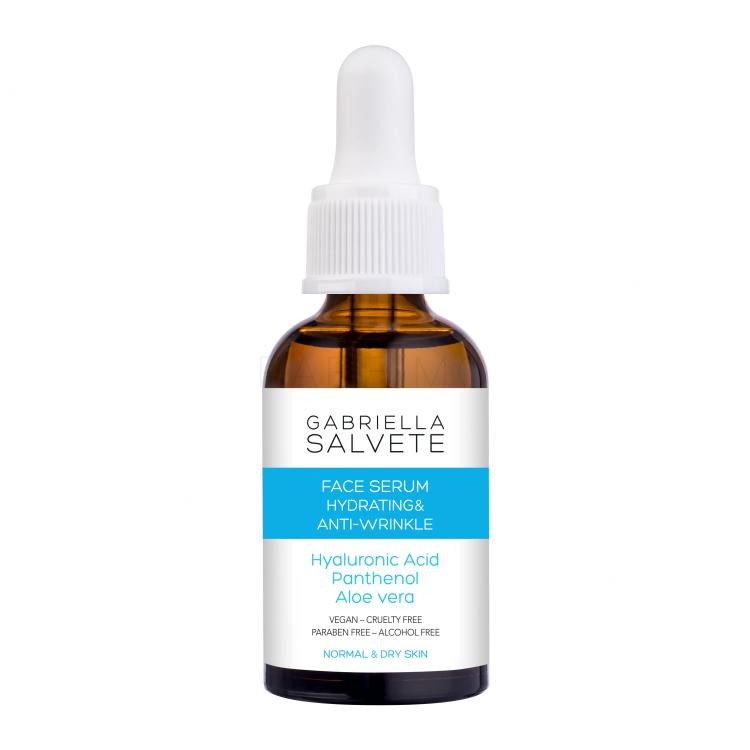 Gabriella Salvete Face Serum Hydrating &amp; Anti-Wrinkle Siero per il viso donna 30 ml