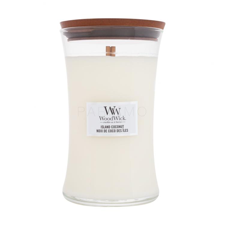 WoodWick Island Coconut Candela profumata 610 g