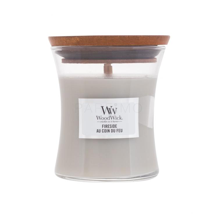 WoodWick Fireside Candela profumata 85 g