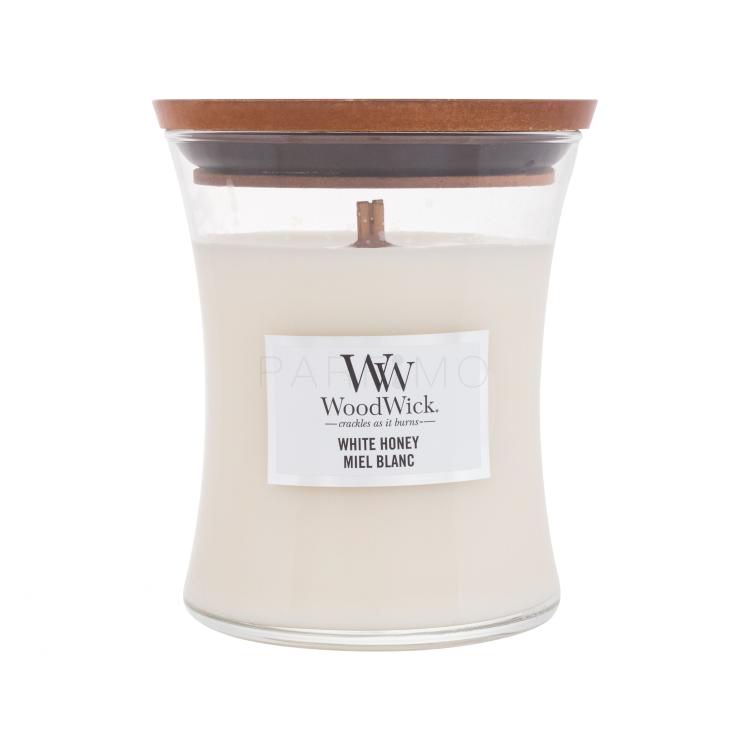 WoodWick White Honey Candela profumata 275 g