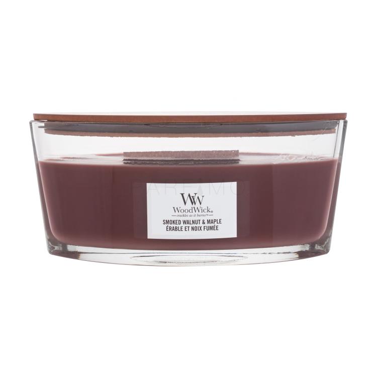 WoodWick Smoked Walnut &amp; Maple Candela profumata 453,6 g