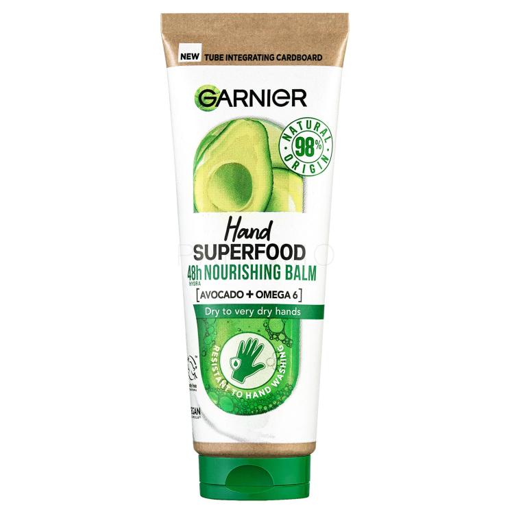 Garnier Hand Superfood 48h Nourishing Balm Crema per le mani donna 75 ml