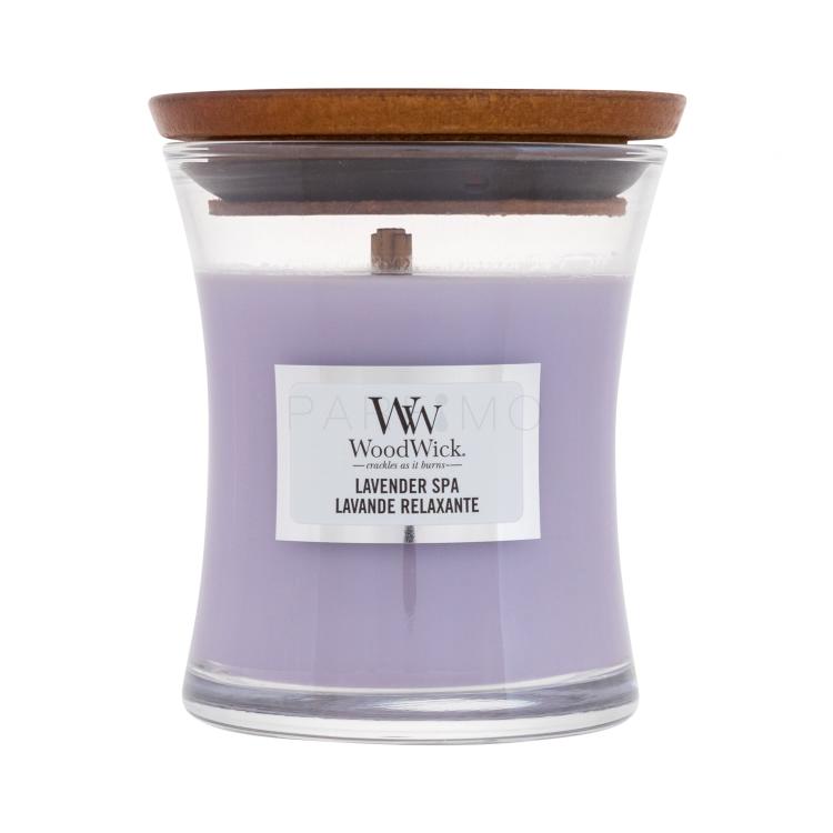 WoodWick Lavender Spa Candela profumata 85 g