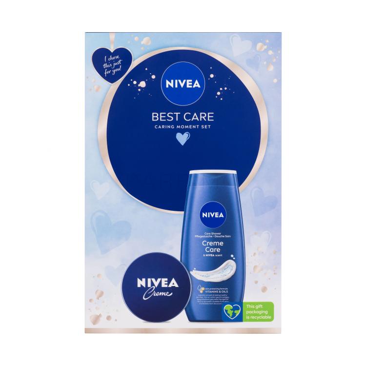 Nivea Creme Care Pacco regalo gel doccia Creme Care 250 ml + crema universale Creme 75 ml