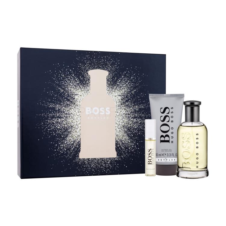 HUGO BOSS Boss Bottled Pacco regalo eau de toilette 100 ml + gel doccia 100 ml + eau de toilette 10 ml