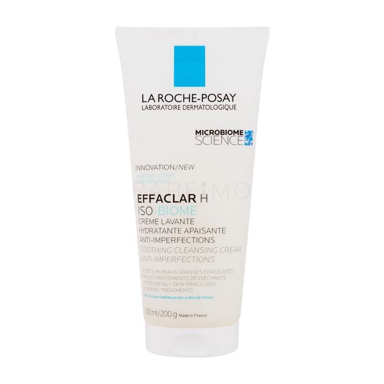 La Roche-Posay Effaclar H ISO-Biome Soothing Cleansing Cream Crema detergente donna 200 ml