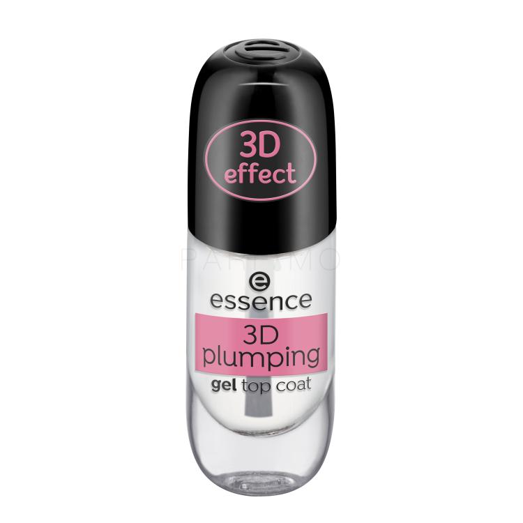 Essence 3D Plumping Gel Top Coat Smalto per le unghie donna 8 ml